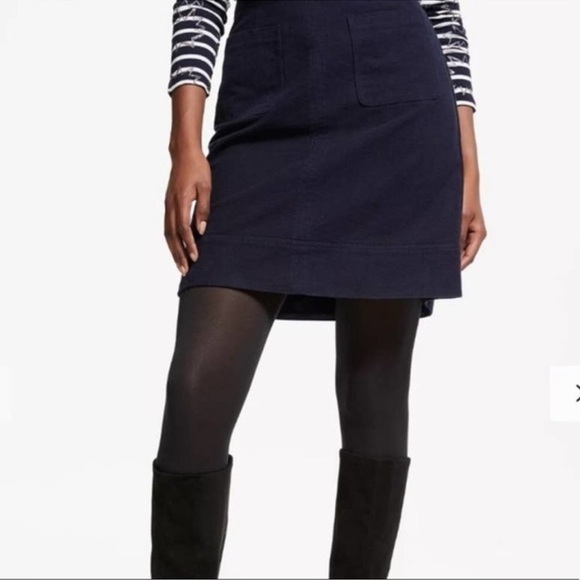 BODEN NAVY DORCHESTER MINI SKIRT SIZE 10 - Picture 2 of 13